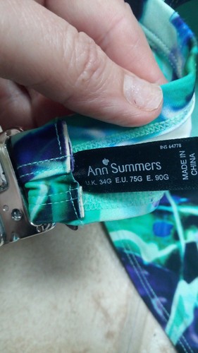 Ann summers blue purple and - purple,