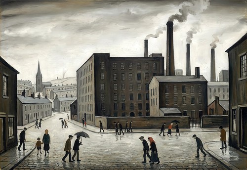 Bolton mill town - bolton,