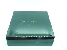 BULGARI Necklace , Bracelet, Bangel Ring Case Box 12 cm by 12 cm Wood Laquer
