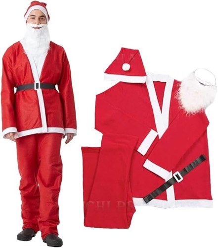 Set santa claus suit - adult, men