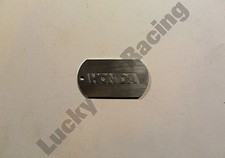U-Tag Honda Brushed Aluminium