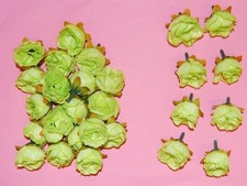 Decorative Mini Rose Buds Faux Silk - Fake Flowers Wedding Favours and Decor