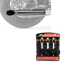 Set of rear silencer + tension