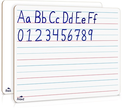 Double sided whiteboard lined - sided,