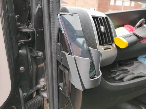 Phone cup holder for peugeot - phone,