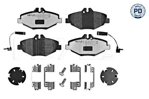 Front disc brake - pad, set