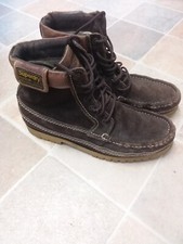 Superdry Mens Suede Boots Size