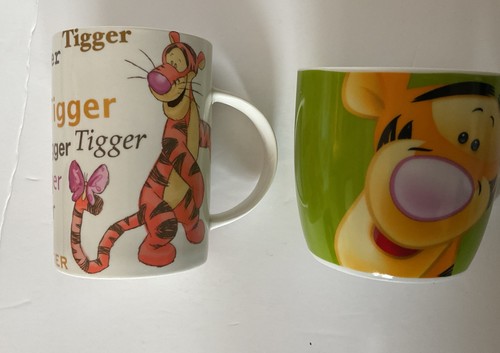 Disney tigger mugs 2 - tigger, x