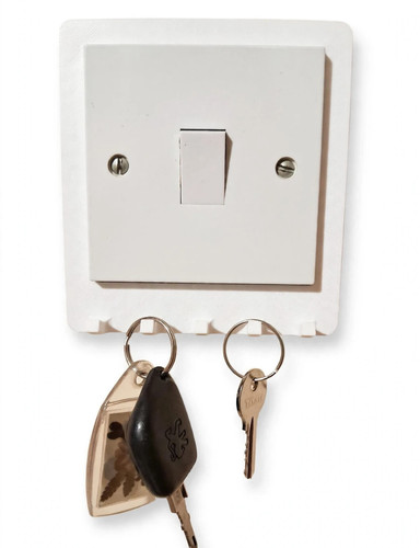 Key holder light switch - key,