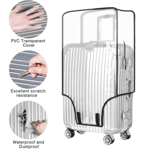 Clear pvc luggage - pvc, cover