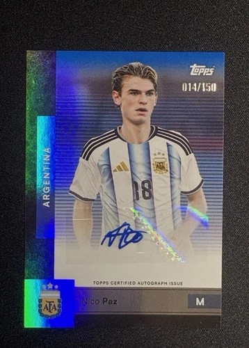Lot nico paz autograph - 1x,