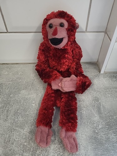Goffa plush monkey red jungle - ,