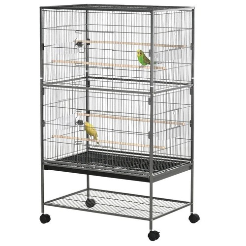 Pawhut large bird cage - bird, budgie