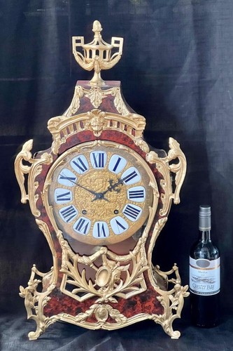 Antique french boulle clock