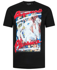 Dsquared2 Rocco Cool Fit Mens T Shirt, Mens T Shirt Size 2XL, Black, New