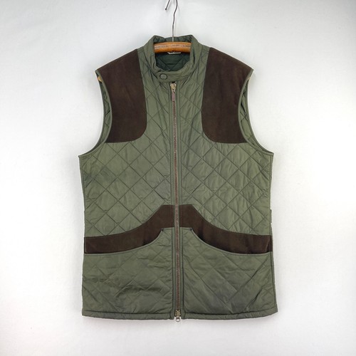Barbour gilet mens large olive - gilet,