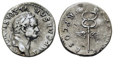 Vespasian, 69-79.  AR Denarius