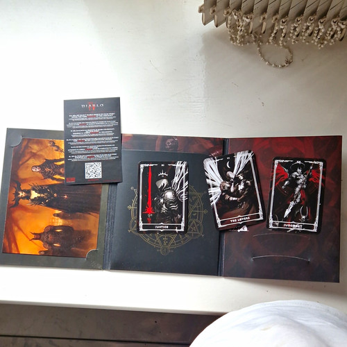 Diablo gothic tarot cards - iv,