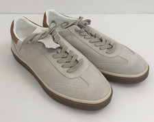 M&S Men's Casual Trainers Stone Suede Upper Standard Fit Lace Up New F1