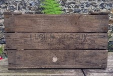 Genuine Vintage Wooden Crate