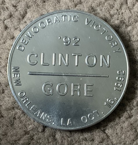 Clinton gore doubloon - clinton,