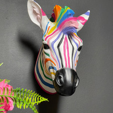 Zebra Head Wall Hanging