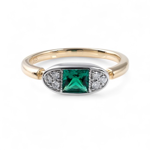 9ct gold lab - gold, diamond