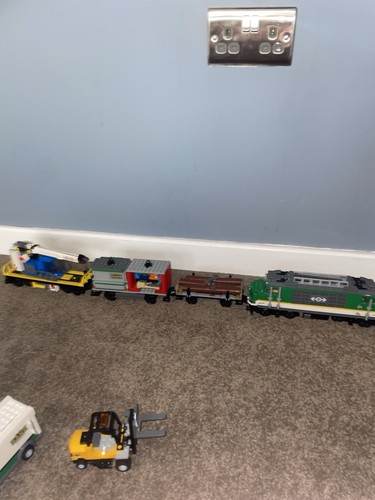 Lego city cargo train - city, (60198)