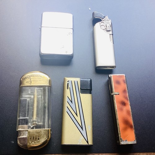 Vintage lighters job lot - vintage,