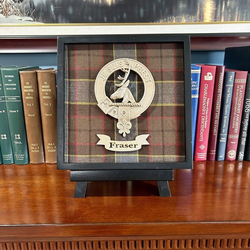 Fraser framed scottish clan - fraser,