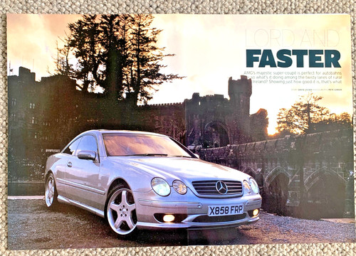 Mercedes cl55 amg launch - cl55,