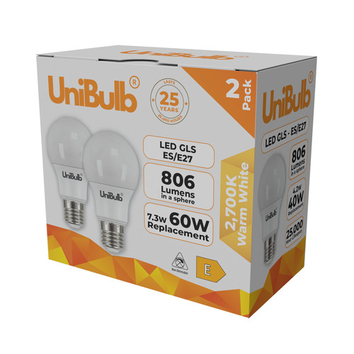 Unibulb gls e27 - gls, screw