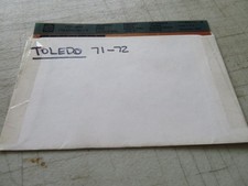 TRIUMPH TOLEDO 1971-72 PARTS