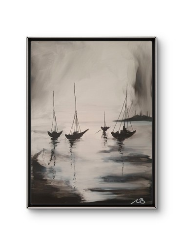 Original acrylic painting - acrylic,