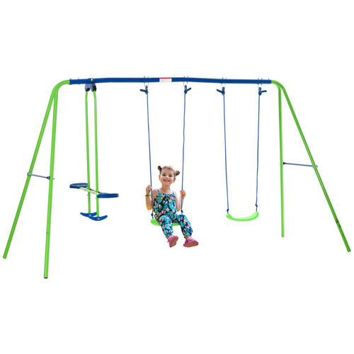Kids garden swing set with - garden,