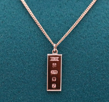9ct rose gold ingot - ingot, and