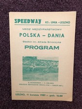 Speedway programme Poland v