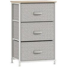 HOMCOM 3-Tier Storage Dresser