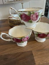 Royal Albert Teacups x3