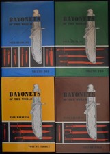 BAYONETS OF THE WORLD Kiesling 4 Volume Set Military Weapons Collecting