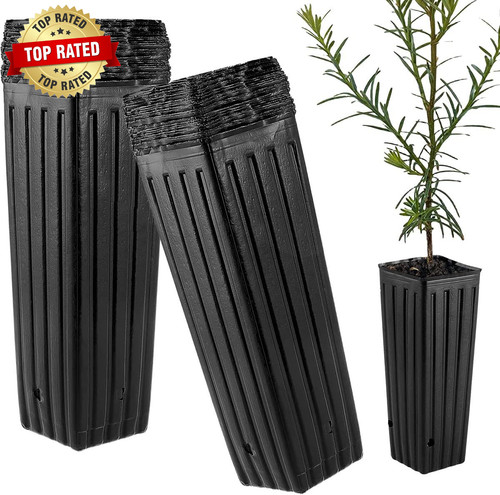 50pcs plastic deep - deep, plant