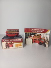Great British Buses London Transport Double Decker Bus Atlas Editions Die-Cast 