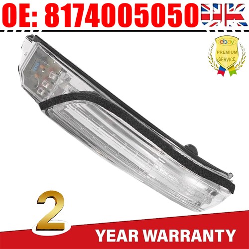 Left wing mirror indicator - wing,