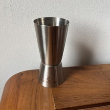 Viners Jigger Stainless Steel Barware Double Dual Spirit Measure Cocktail Making