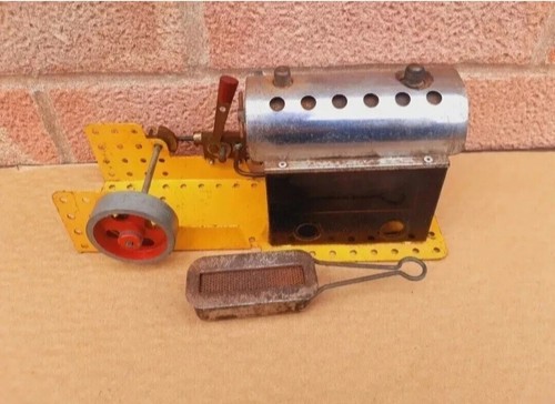 Mamod steam engine meccano - steam, engine/meccano