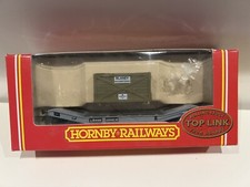 Vintage Hornby R 6130A BR Lowmac EP E260855 ESG Wagon Model Railway Boxed OO