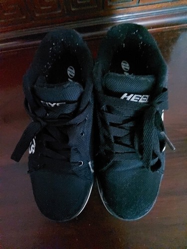 Heelys black kids uk2 vguc - black,