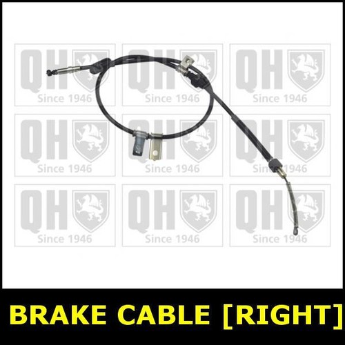 Handbrake cable parking rear - handbrake,