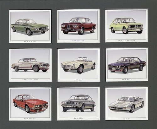 Bmw original collectors cards - bmw,