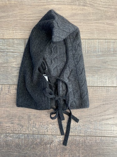 Ganni grey balaclava - balaclava, wool